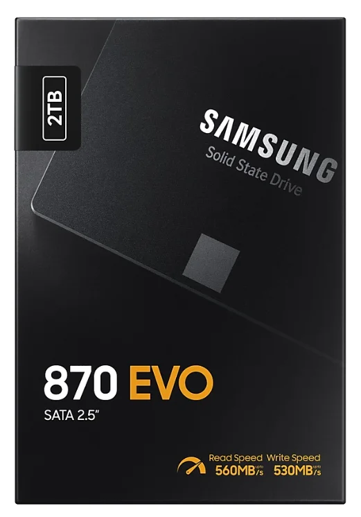 SSD накопитель Samsung 870 EVO 2TB MZ-77E2T0B/EU - ForteMarket SSD накопитель Samsung 870 EVO 2TB MZ-77E2T0B/EU купить,0