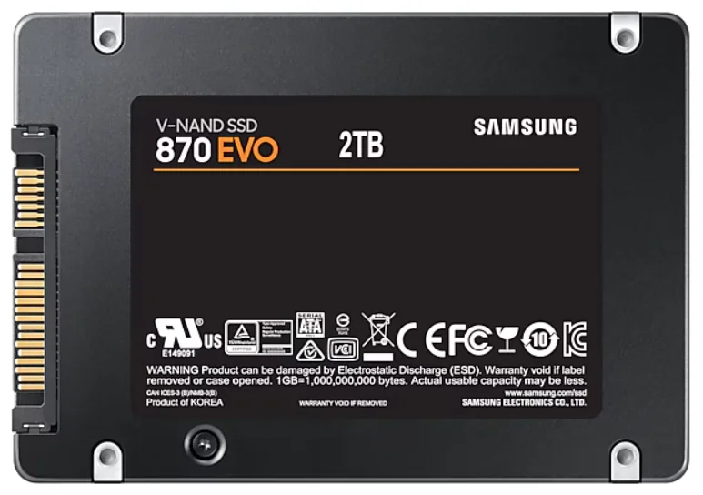 SSD накопитель Samsung 870 EVO 2TB MZ-77E2T0B/EU - ForteMarket SSD накопитель Samsung 870 EVO 2TB MZ-77E2T0B/EU купить,0