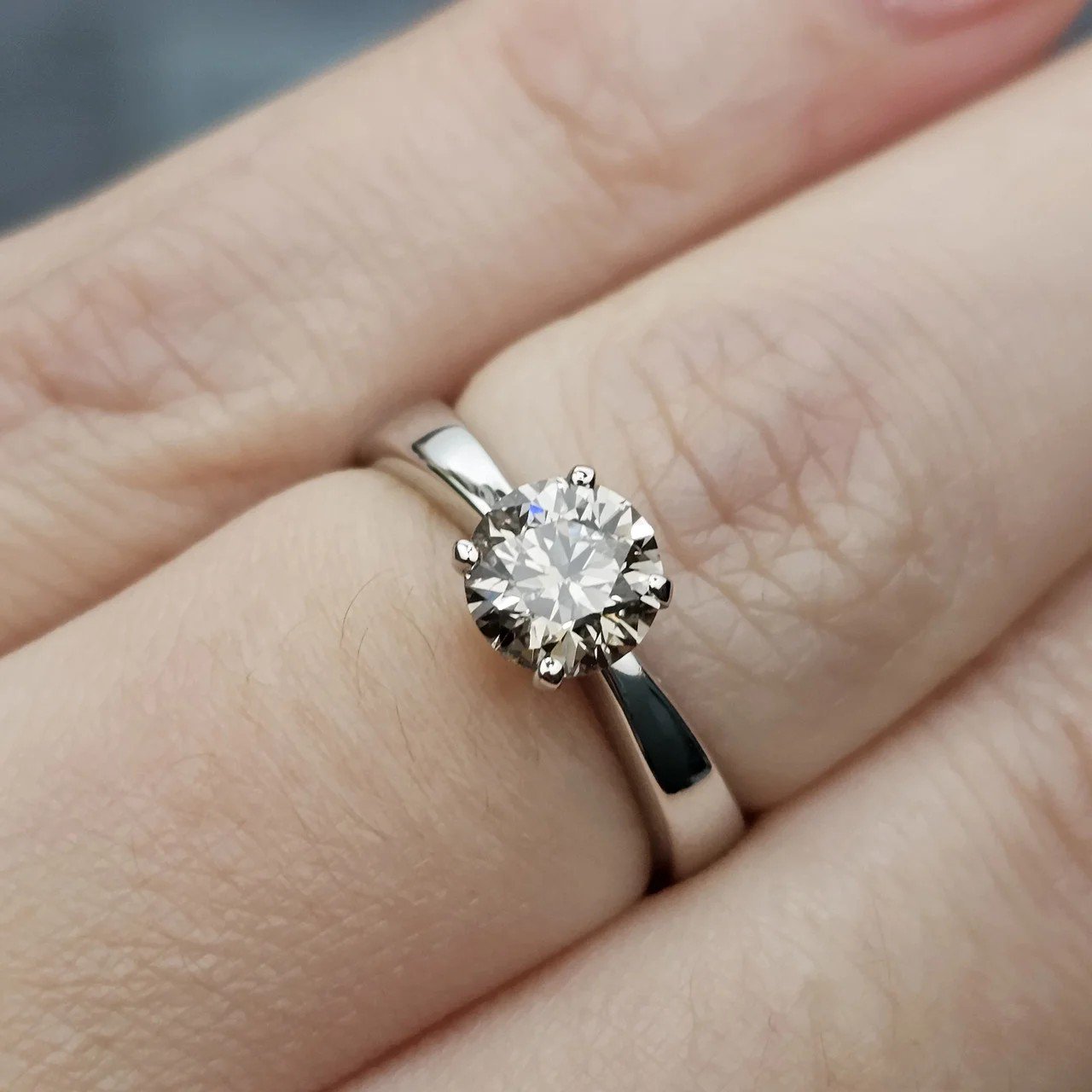 Кольцо Deimantas 111471798 16,5р 3,24гр 1,10ct. купить,NaN