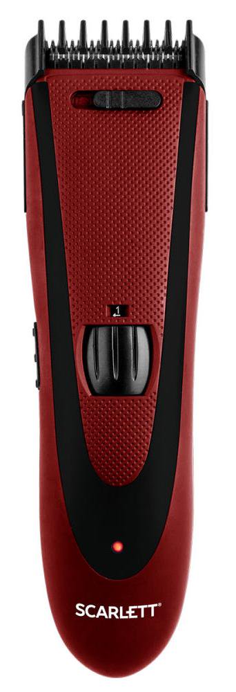 Машинка для стрижки Scarlett SC-HC63C69 красная