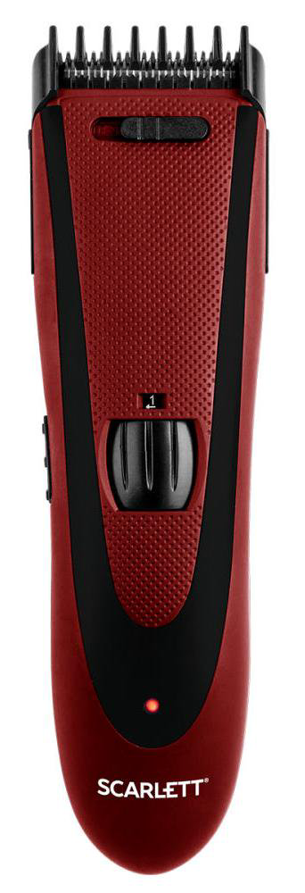Машинка для стрижки Scarlett SC-HC63C69 красная купить,NaN