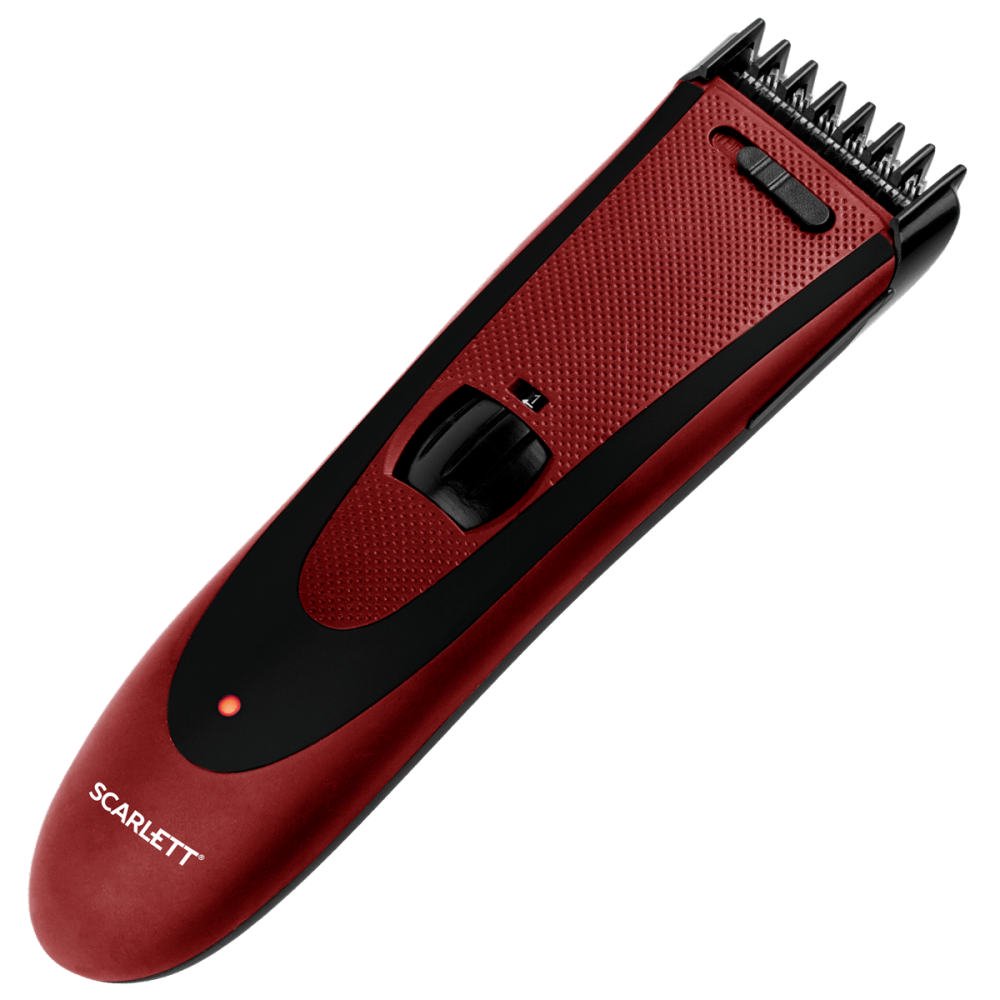 Машинка для стрижки Scarlett SC-HC63C69 красная - ForteMarket Машинка для стрижки Scarlett SC-HC63C69 красная купить,0