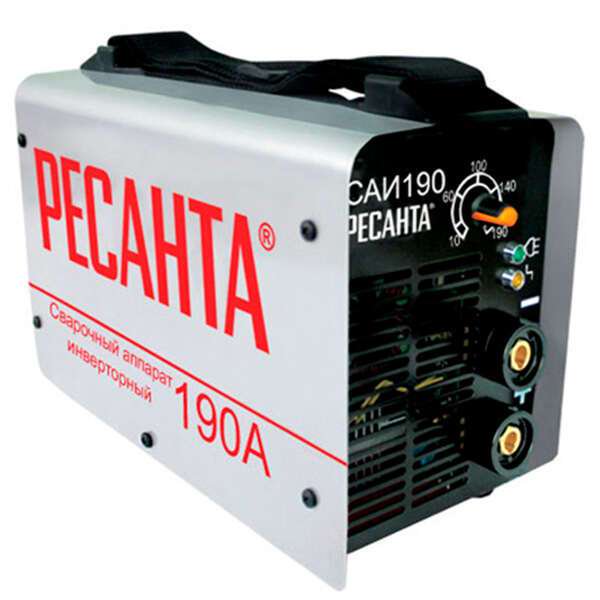 Сварочный аппарат Ресанта САИ-190 А серебристый купить,0