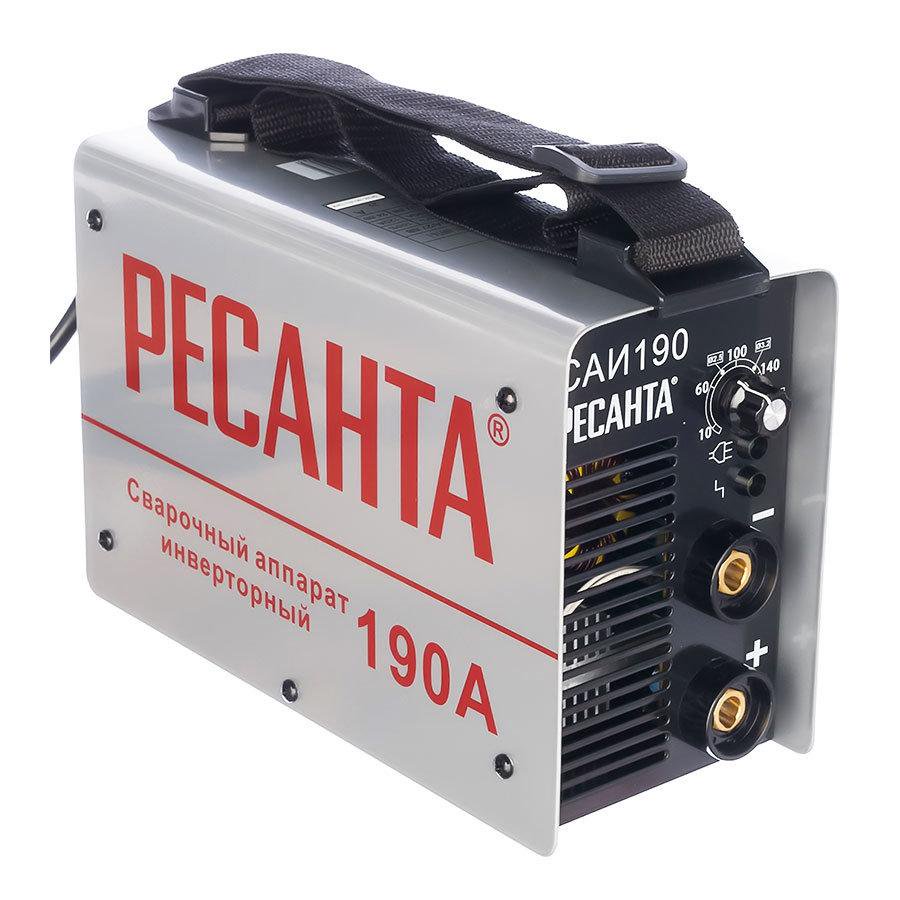 Сварочный аппарат Ресанта САИ-190 А серебристый