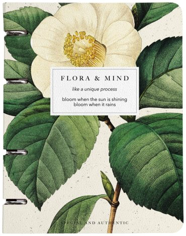 Тетрадь-блокнот Be Smart Flora, 120 л, А5, клетка, твердая обложка, 1 шт купить,NaN