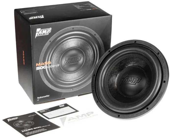 Сабвуфер AMP MASS 500 12D2 V.2