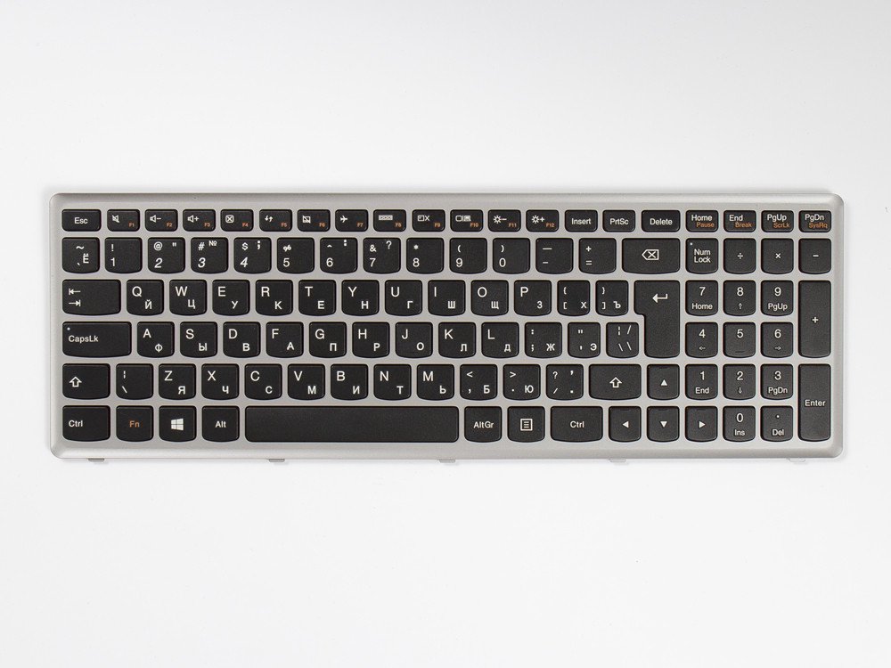 Клавиатура для ноутбука Lenovo IdeaPad Z500 RU черная купить,0