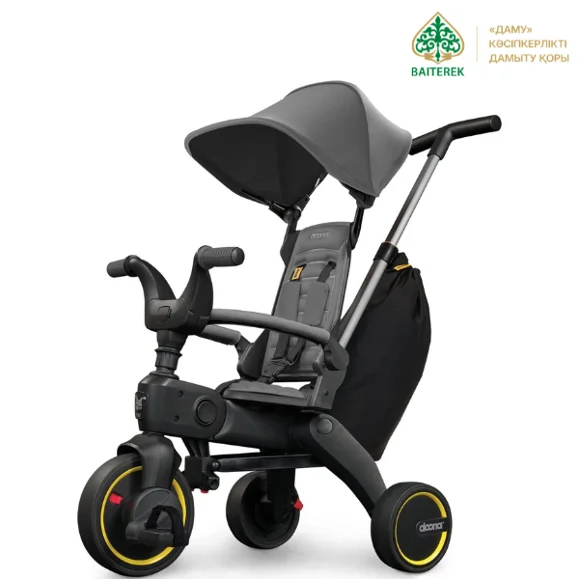 Трёхколёсный велосипед Doona Liki Trike S3 Графит купить,NaN