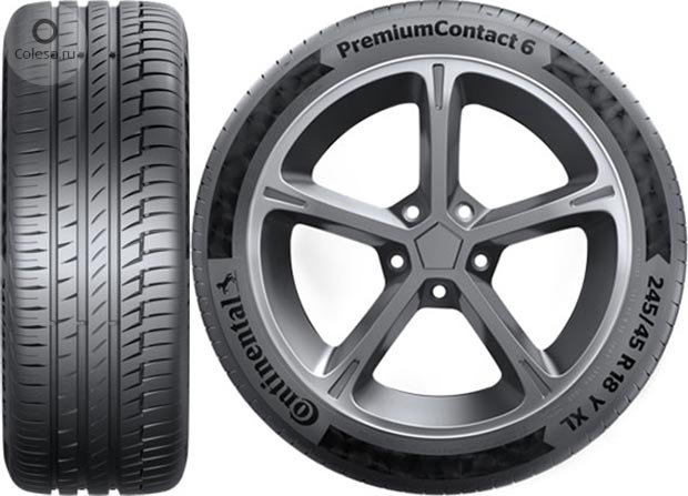 Шина Continental PremiumContact 6 285/45 R22 114Y летняя купить,NaN