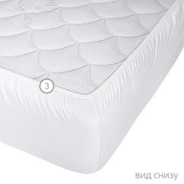 Наматрасник Vegas Stressfree L1 160*200 белый купить,36500
