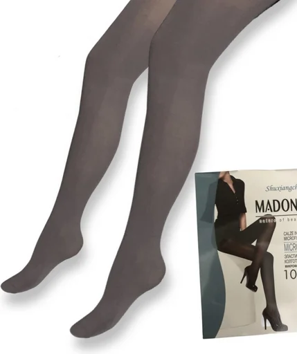 Колготки Madonna 6958225607778 серые 40-44 6шт