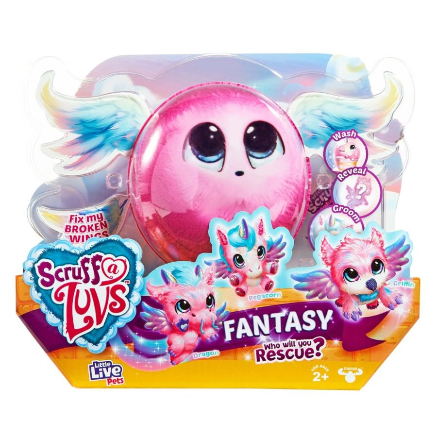 Пушистик-потеряшка Scruff-a-Luvs с крыльями Fantasy купить,NaN