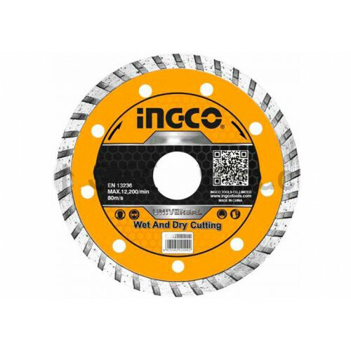 Диск алмазный Ingco Turbo DMD031802 180х22 мм