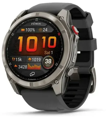 Смарт-часы Garmin Fenix 8 Pro 010-03199-11 51 мм серебристый-серый
