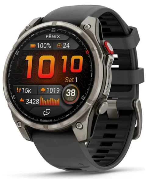 Смарт-часы Garmin Fenix 8 Pro 010-03198-11 47 мм серебристый-серый
