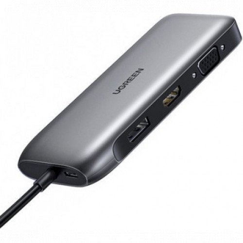 USB-Hub UGREEN CM274 USB Type C серебристый - ForteMarket USB-Hub UGREEN CM274 USB Type C серебристый купить,0