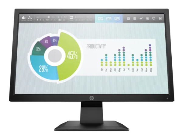 Монитор HP P204v 19.5" 5RD66AA Black