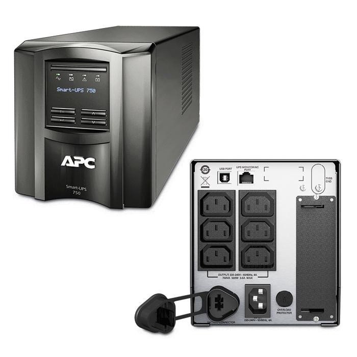 ИБП APC SMT750I черный купить,0