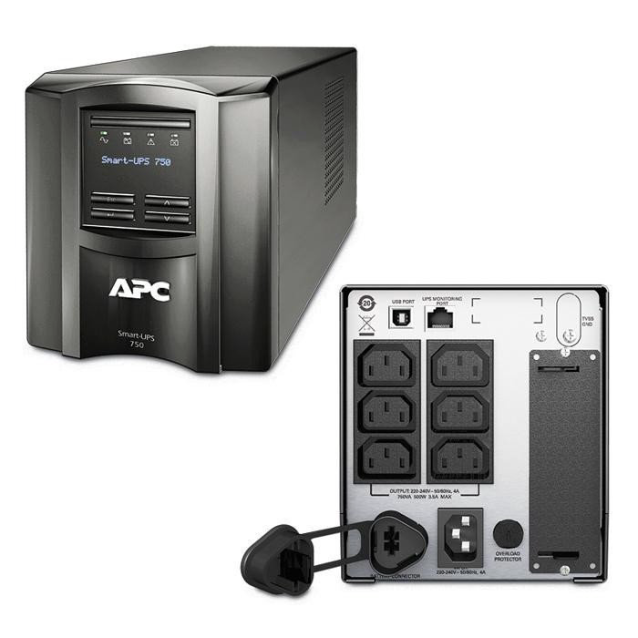 ИБП APC SMT750I черный купить,NaN