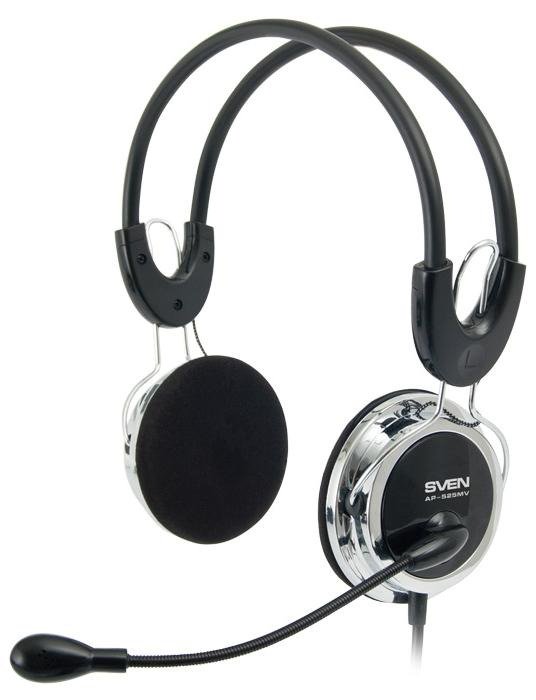 Наушники Sven AP-525MV черные купить,NaN