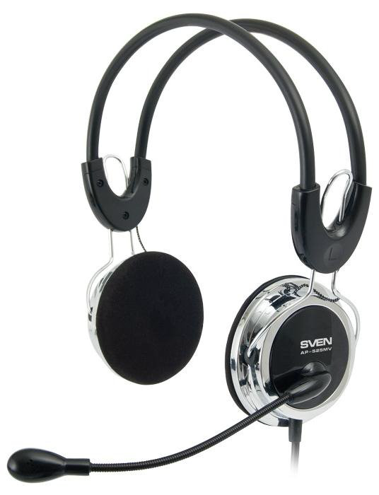 Наушники Sven AP-525MV черные купить,NaN