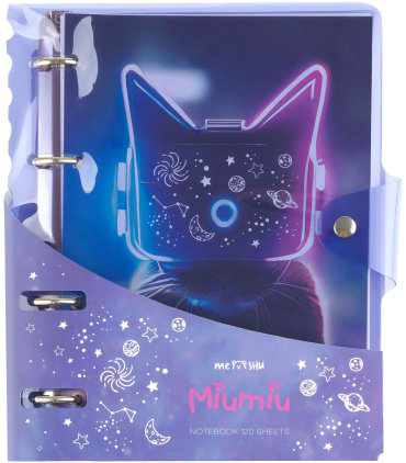 Общая тетрадь MESHU Miumiu, 120 л, А5, клетка, мягкая обложка, 1 шт купить,NaN