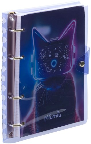 Общая тетрадь MESHU Miumiu, 120 л, А5, клетка, мягкая обложка, 1 шт купить,NaN