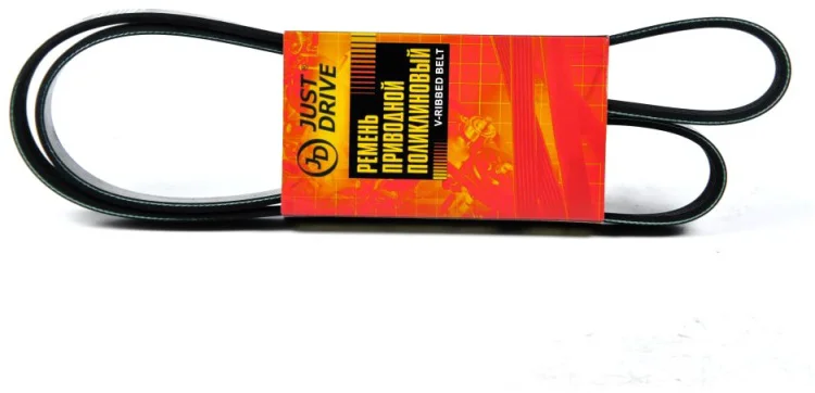 Ремень поликлиновый Just Drive 5PK1390 черный купить,4544