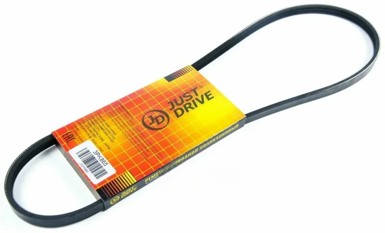 Ремень поликлиновый Just Drive 3PK865 черный купить,2232