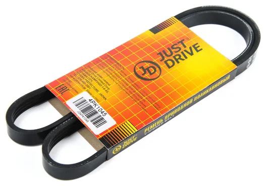 Ремень поликлиновый Just Drive 4PK1045 черный