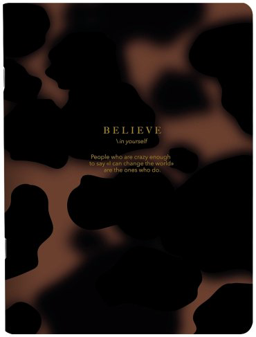 Общая тетрадь Be Smart Believe, 48 л, А5+, клетка, мягкая обложка, 1 шт купить,NaN