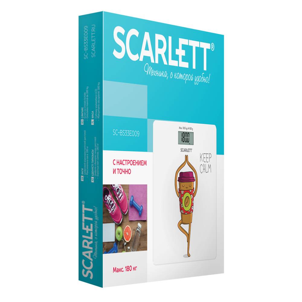 Весы напольные Scarlett SC-BS33E009 купить,NaN