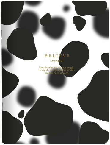 Общая тетрадь Be Smart Believe, 48 л, А5+, клетка, мягкая обложка, 1 шт купить,NaN