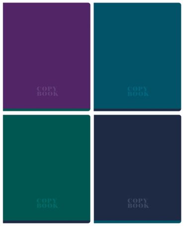 Общая тетрадь BG Monocolor. Dark, 48 л, А5, клетка, мягкая обложка, 1 шт купить,NaN