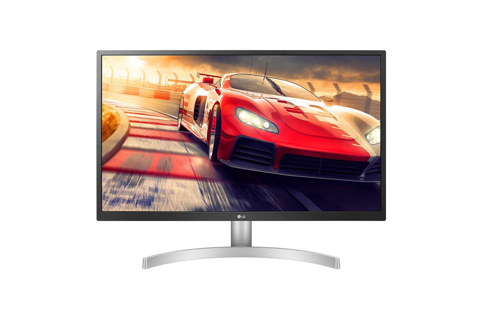 Монитор LG 27UL500-W 27" White Black Silver