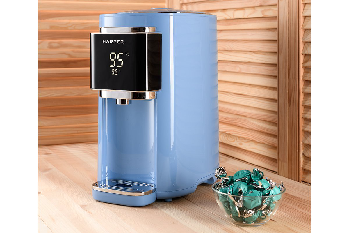 Термопот Harper HTP-5T01 5 л голубой купить,NaN