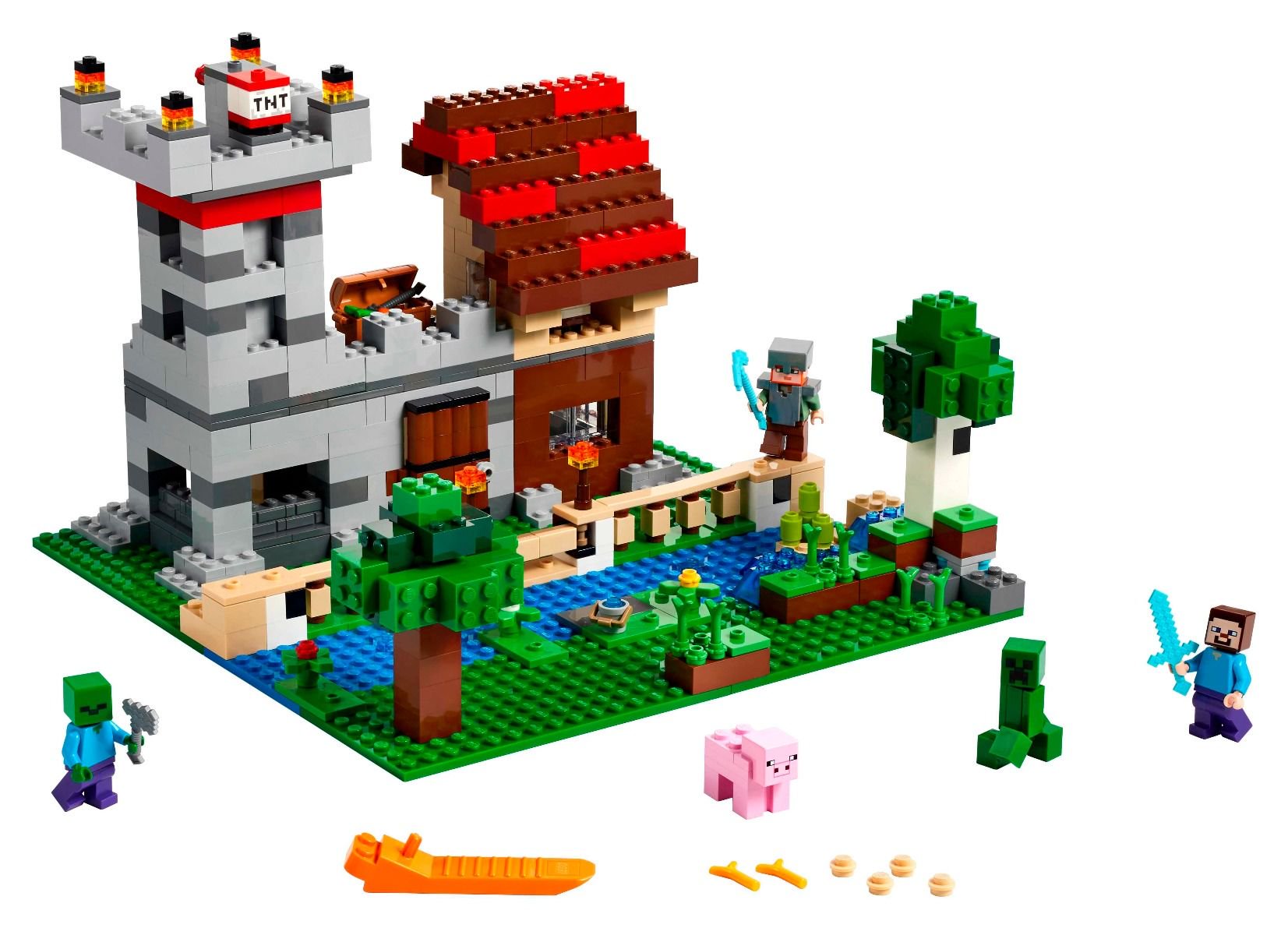 Конструктор Lego Minecraft Набор для творчества 3.0 21161  купить,NaN