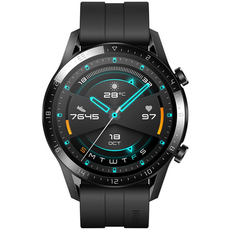 Смарт-часы Huawei Watch GT2 LTN-B19 46mm Matte Black купить,NaN