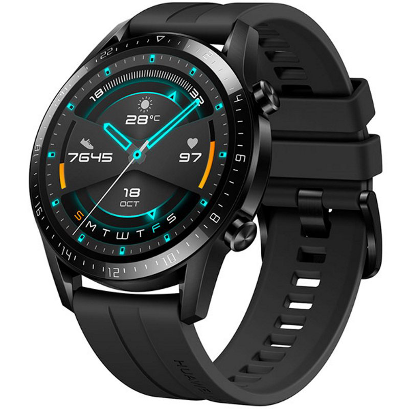 Смарт-часы Huawei Watch GT2 LTN-B19 46mm Matte Black купить,NaN
