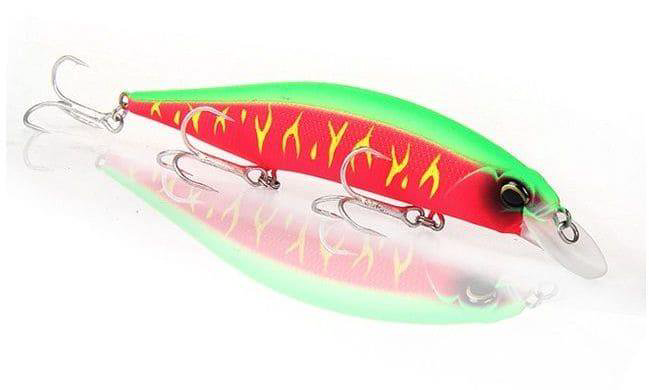 Воблер Bearking DUO Realis Jerkbait 120SP красно-зеленый купить,NaN