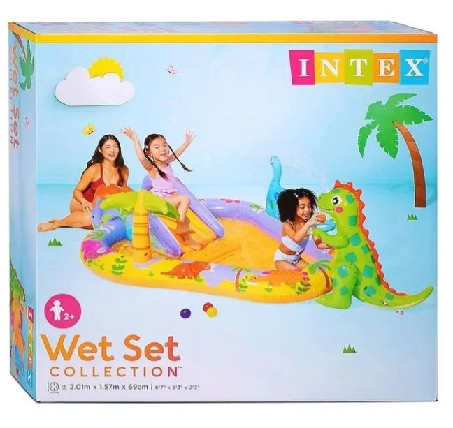 Надувной бассейн детский Intex 56139NP мультиколор