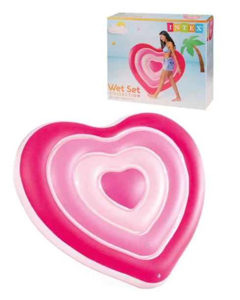 Надувной матрас Intex Sweetheart 58727EU розовый