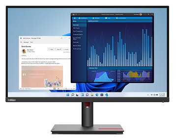 Монитор Lenovo T27p-30 T27p-30 27'' черный