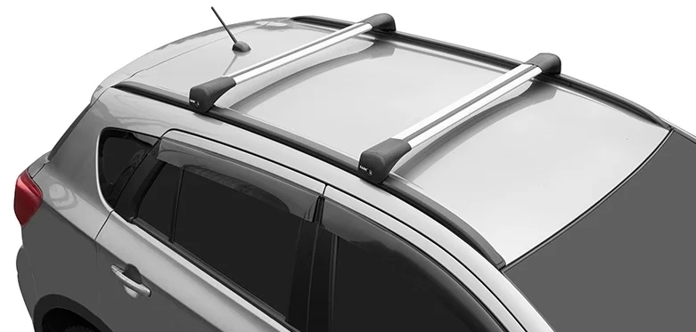 Поперечины Lux Bridge 601256 Volvo XC90 2014-2021 серебристые купить,NaN