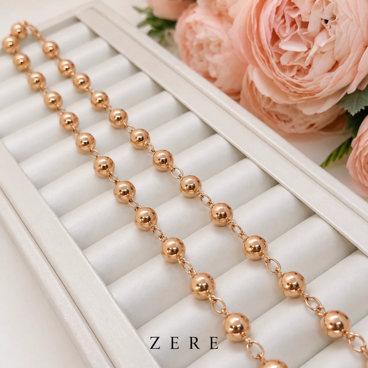 Ожерелье Zere ZR040603 красное золото 55 см 15.75 гр  купить,1331750