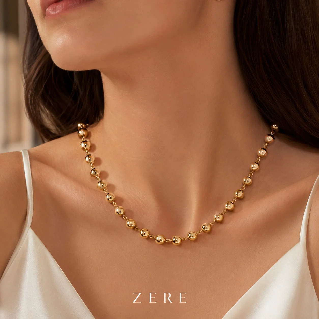 Ожерелье Zere ZR040603 красное золото 55 см 15.75 гр  купить,1331750