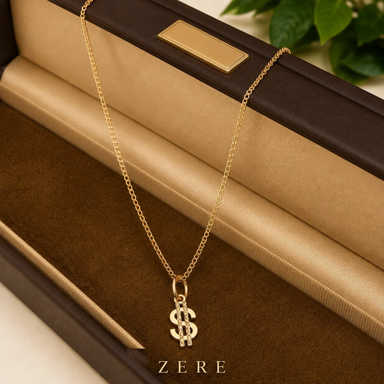Колье Zere ZR040606 $ красное золото 50 см 1.68 гр купить,140000