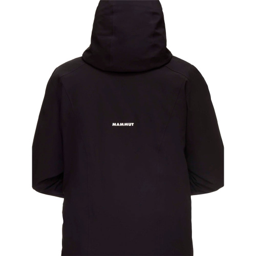 Куртка горнолыжная Mammut Stoney hs thermo 1010-28170 черно-белая L купить,NaN