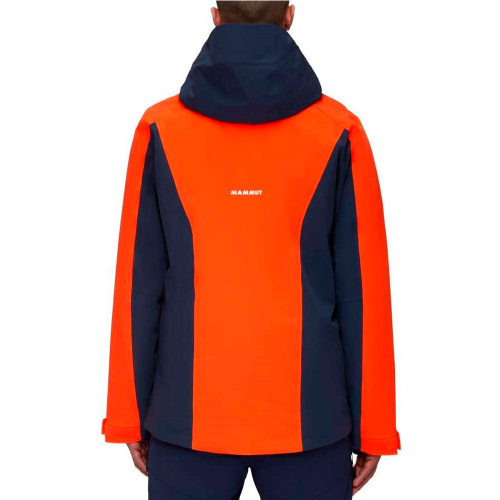 Куртка горнолыжная Mammut Stoney hs thermo 1010-28170 сине-красная L купить,NaN