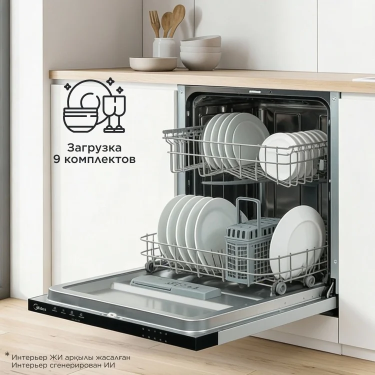 Посудомоечная машина Midea MID45S060-C серая купить,144990